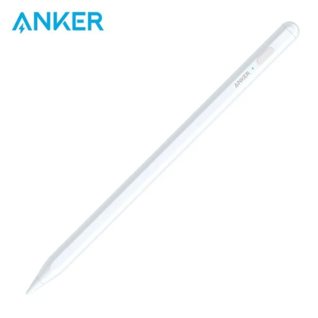 Anker Pencil A7139621 رسم القلم القلم بلوتوث 5.3 حتى 8 ساعات USB -C شحن 15.4 غرام لأبل iPad - أبيض