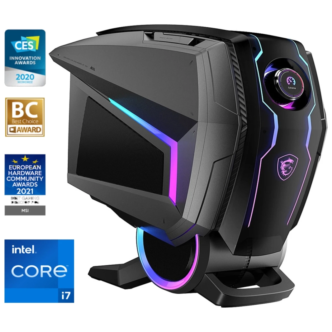 MSI MEG AEGIS TI5 (042) Gaming Desktop 12Gen Intel Core i7 K-Series 12-Cores w/ Nvidia RTX 3090 & Liquid Cooler