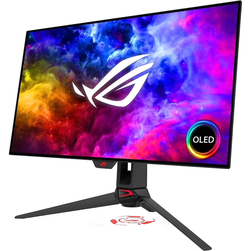 ASUS ROG Swift PG27AQDM 27” OLED DSC 2K 240Hz 0.03ms G-SYNC Compatible Anti-Glare Micro-Texture Coating 99% DCI-P3 True 10-bit