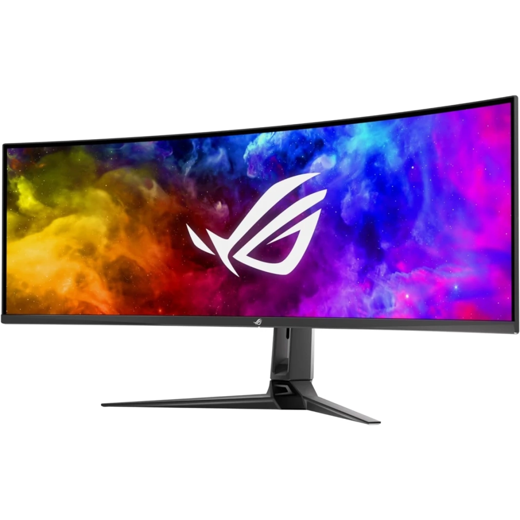ASUS ROG SWIFT PG49WCD 49 "منحني 1800R QD 1000 NITS مزدوج QHD 144Hz 0.03MS G-Sync التوافق الذكي KVM 90W USB-C PD