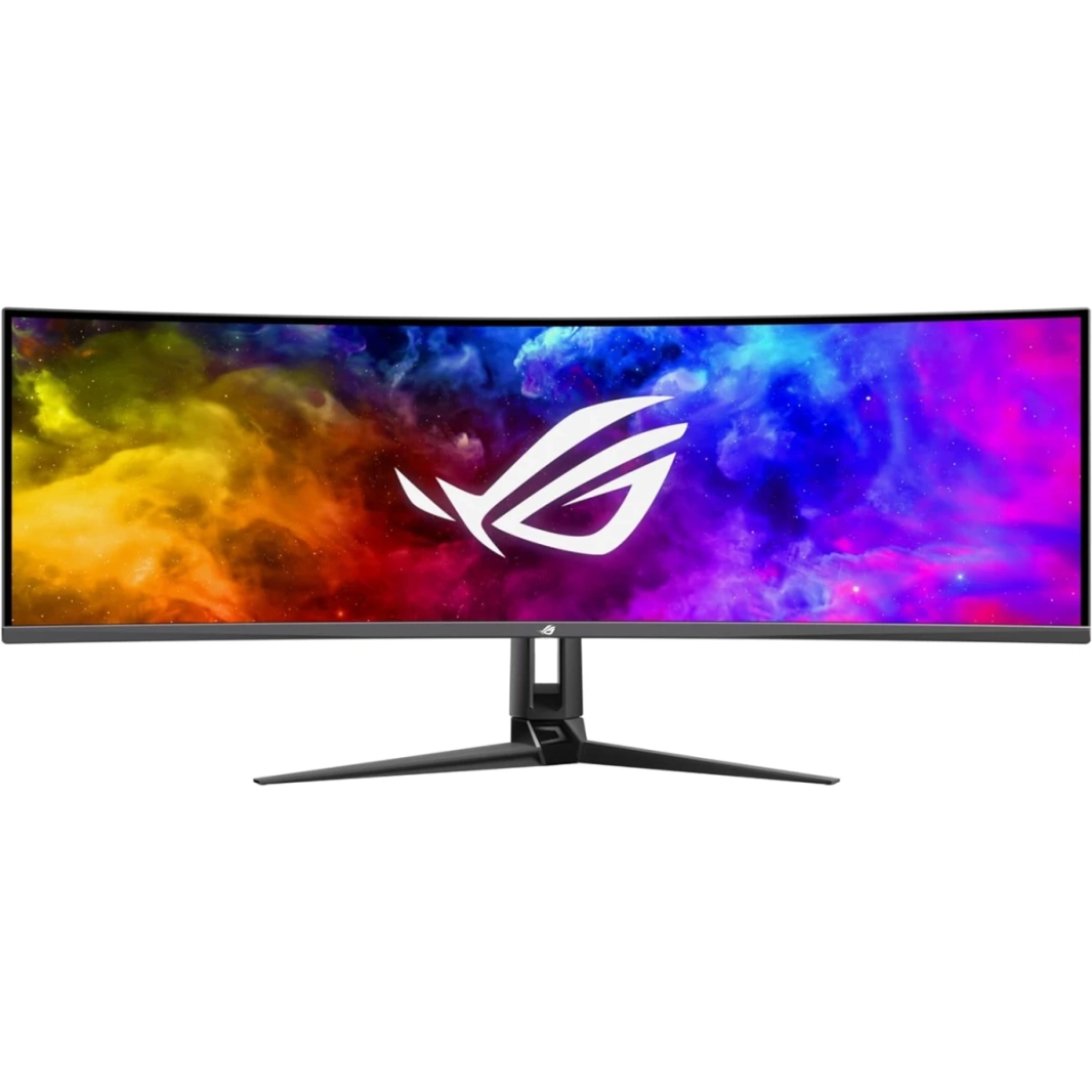 ASUS ROG SWIFT PG49WCD 49 "منحني 1800R QD 1000 NITS مزدوج QHD 144Hz 0.03MS G-Sync التوافق الذكي KVM 90W USB-C PD