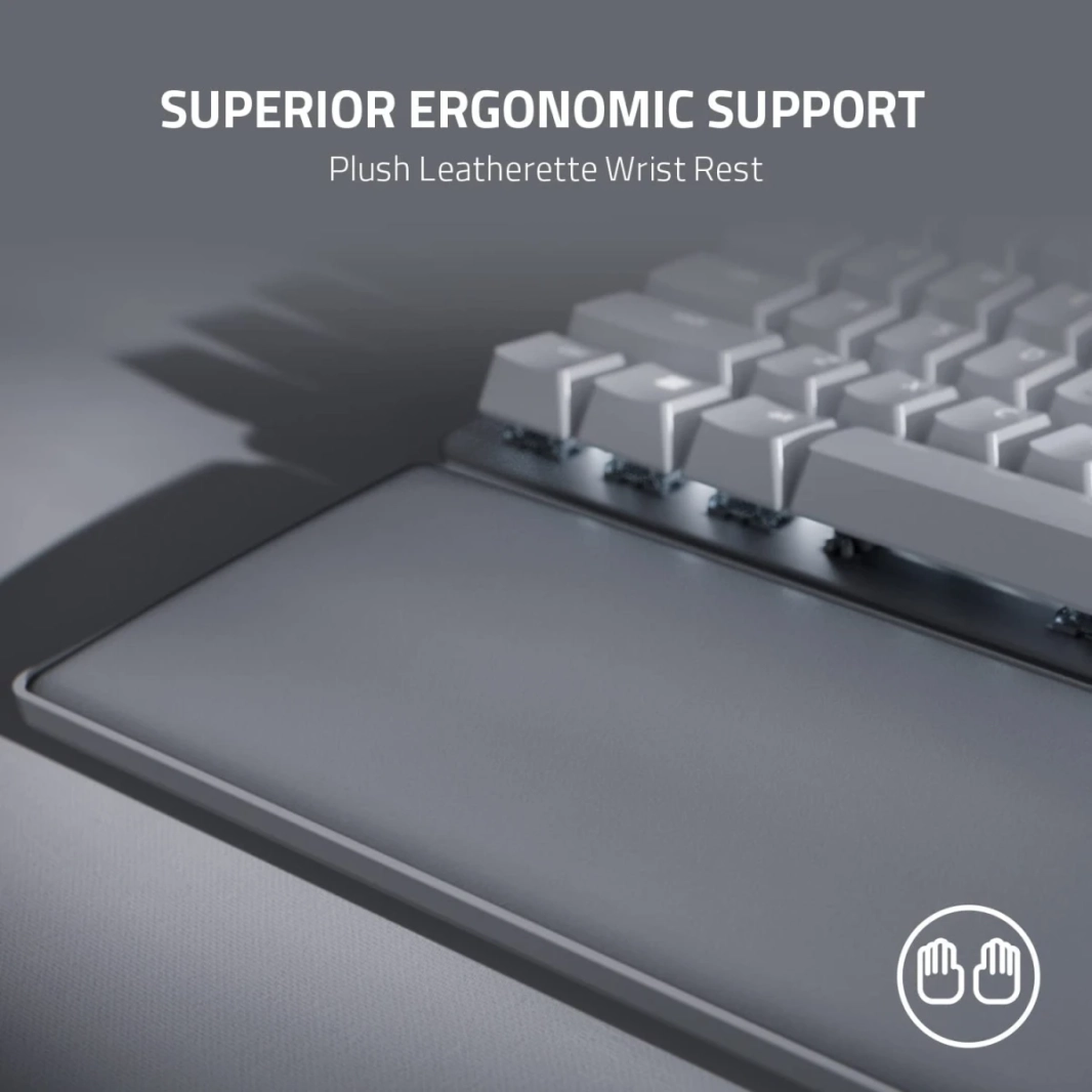 Razer Pro Type Ultra Wireless Mechanical Silent Linear Switches Technology Hyperspeed تربط ما يصل إلى 4 أجهزة مفاتيح قابلة للبرمجة بالكامل وضوابط ذكية