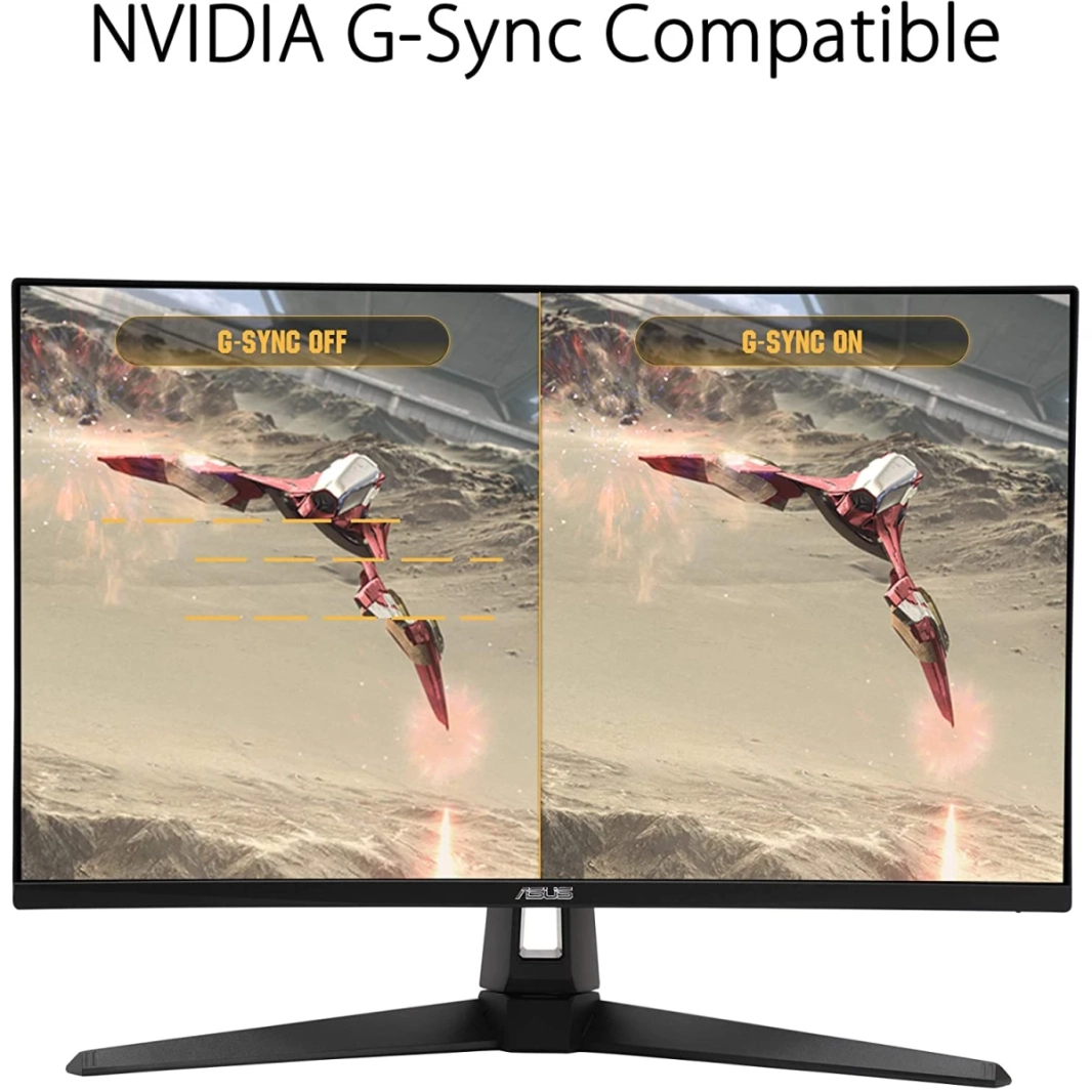 ASUS TUF VG27AQ3A Gaming 27 "FAST IPS 2K HDR QHD 180HZ 1MS HDR10 G-SYNC متغير متغير متغير 130 ٪ SRGB ث/ مكبرات الصوت