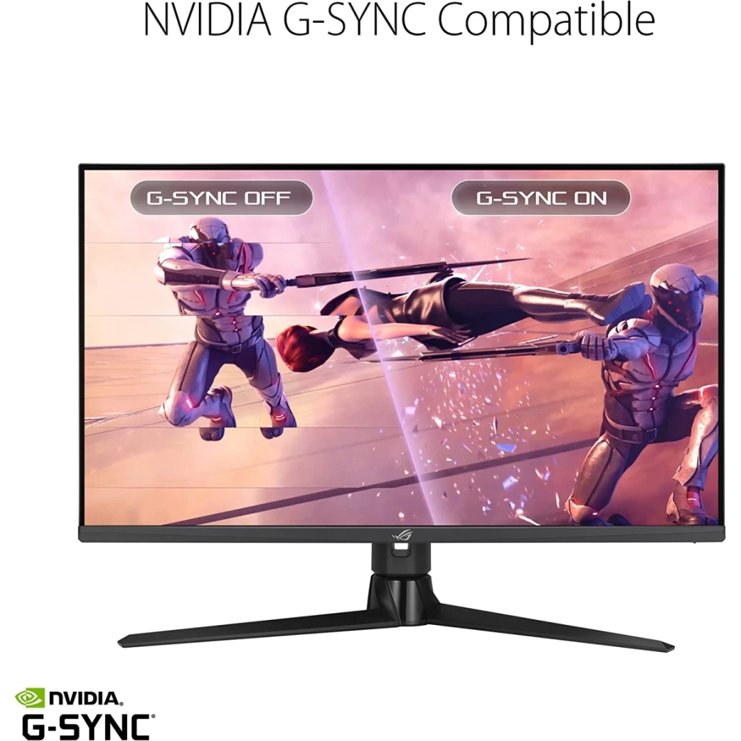 ASUS XG32UQ ROG Strix 32 "4K Fast IPS HDMI 2.1 DSC 160HZ 1MS HDR600 G-SYNC متوافقة