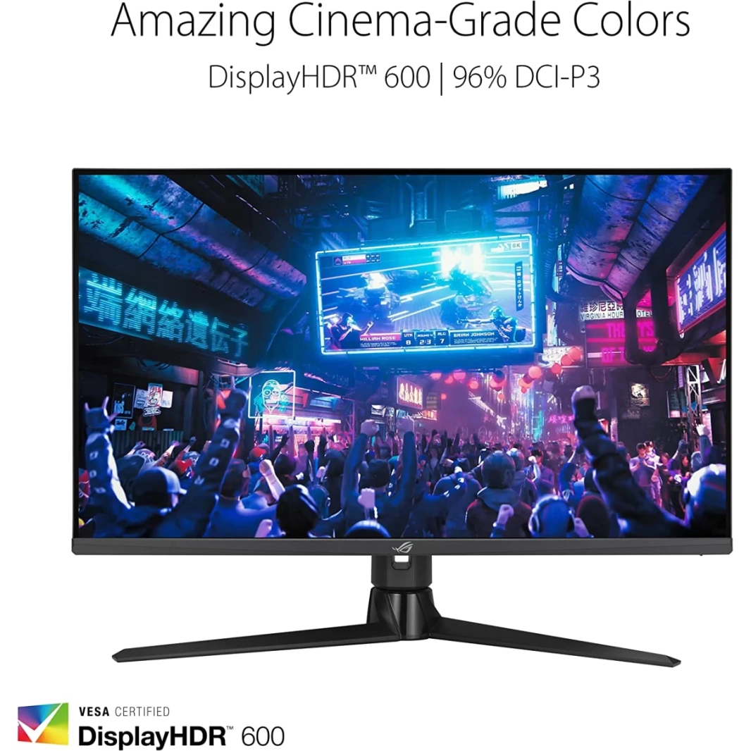ASUS XG32UQ ROG Strix 32 "4K Fast IPS HDMI 2.1 DSC 160HZ 1MS HDR600 G-SYNC متوافقة