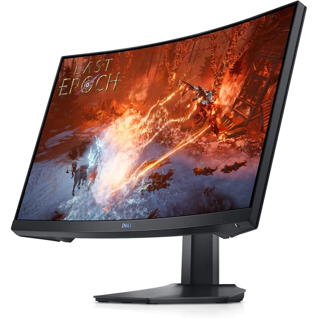 Dell S2422HG 24” Curved 1500R Full HD 165Hz 1.0 ms AMD FreeSync Premium 2x HDMI 2.0 99% sRGB Adjustable Stand - Black