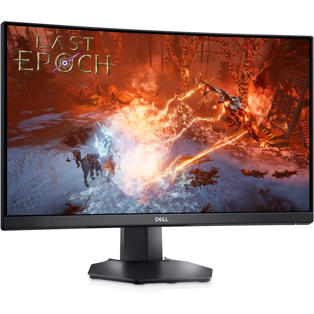 Dell S2422HG 24” Curved 1500R Full HD 165Hz 1.0 ms AMD FreeSync Premium 2x HDMI 2.0 99% sRGB Adjustable Stand - Black