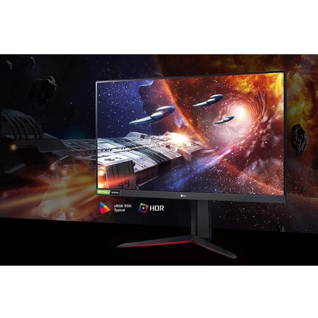 LG 32GN550-B 32 "Ultragear Full HD 165Hz HDR10 1MS NVIDIA G-SYNC متوافقة