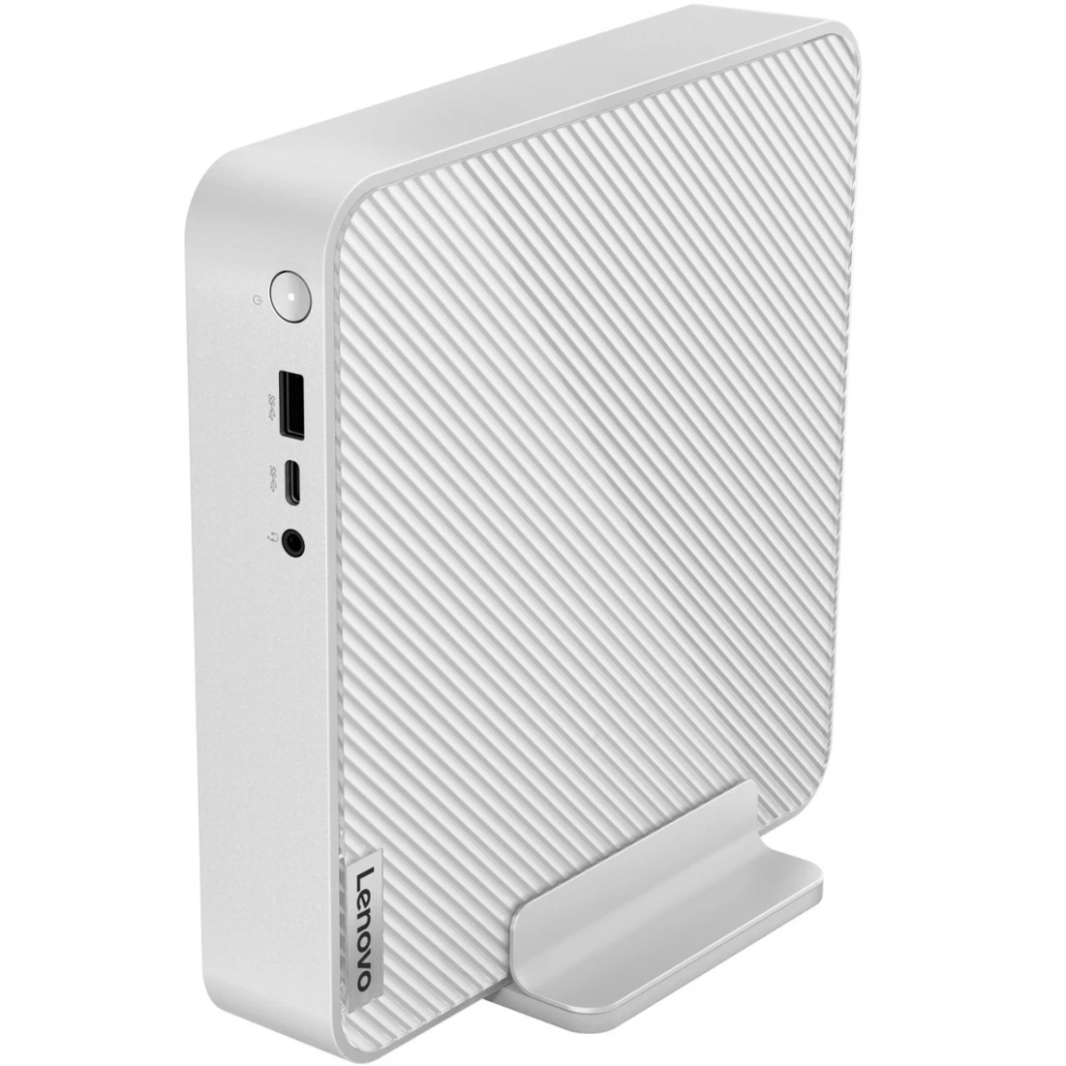 Lenovo IdeaCentre Mini (2023) 13Gen Intel Core I5 ​​12 -Cores Mini Size Max Impact Design - Cloud Gray