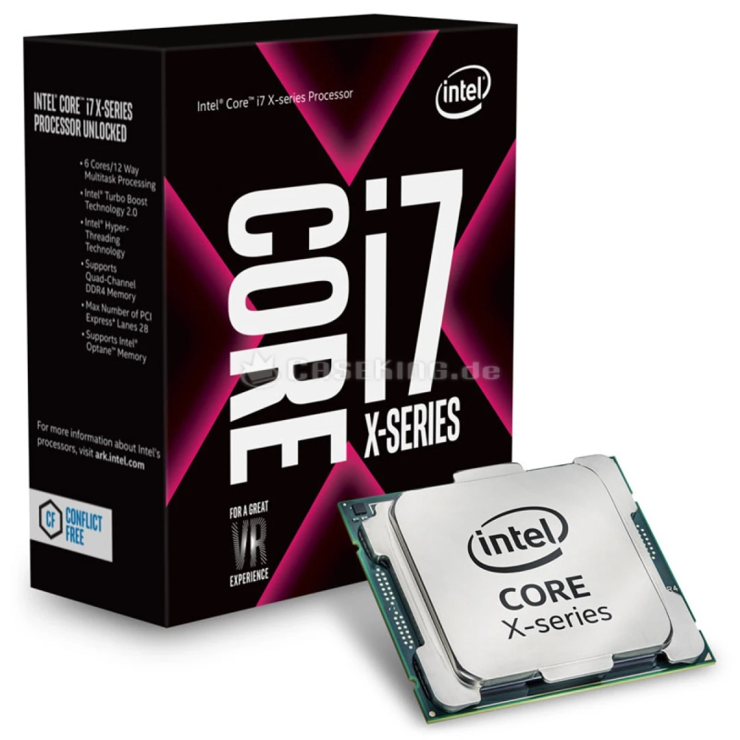 Intel Core i7-7820x 8-core تصل إلى 4.3 جيجا هرتز 11 ميغابايت ذاكرة التخزين المؤقت