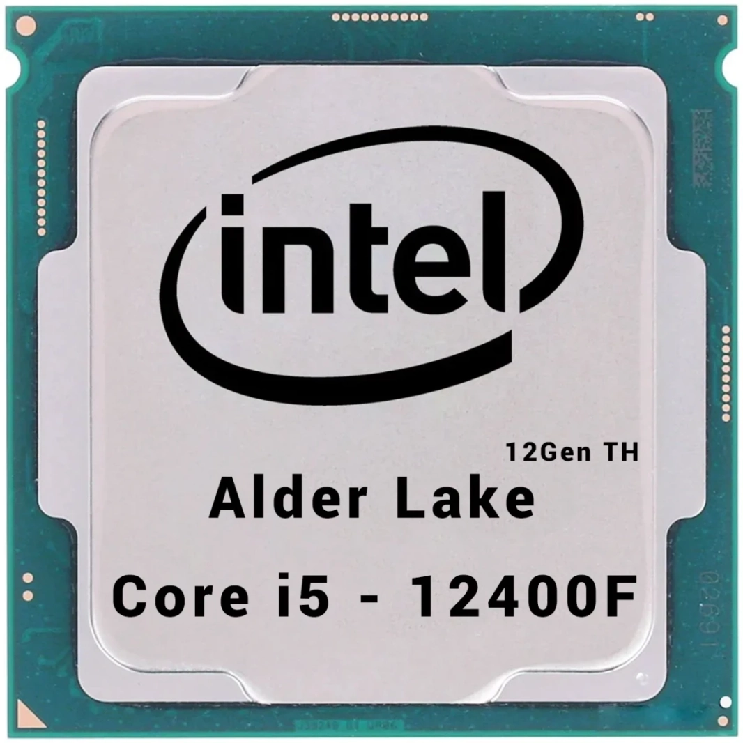 Intel New 12Gen Core i5-12400f Alder Lake 6-Cores حتى 4.4 GHz 25.5 ميجابايت ، صينية