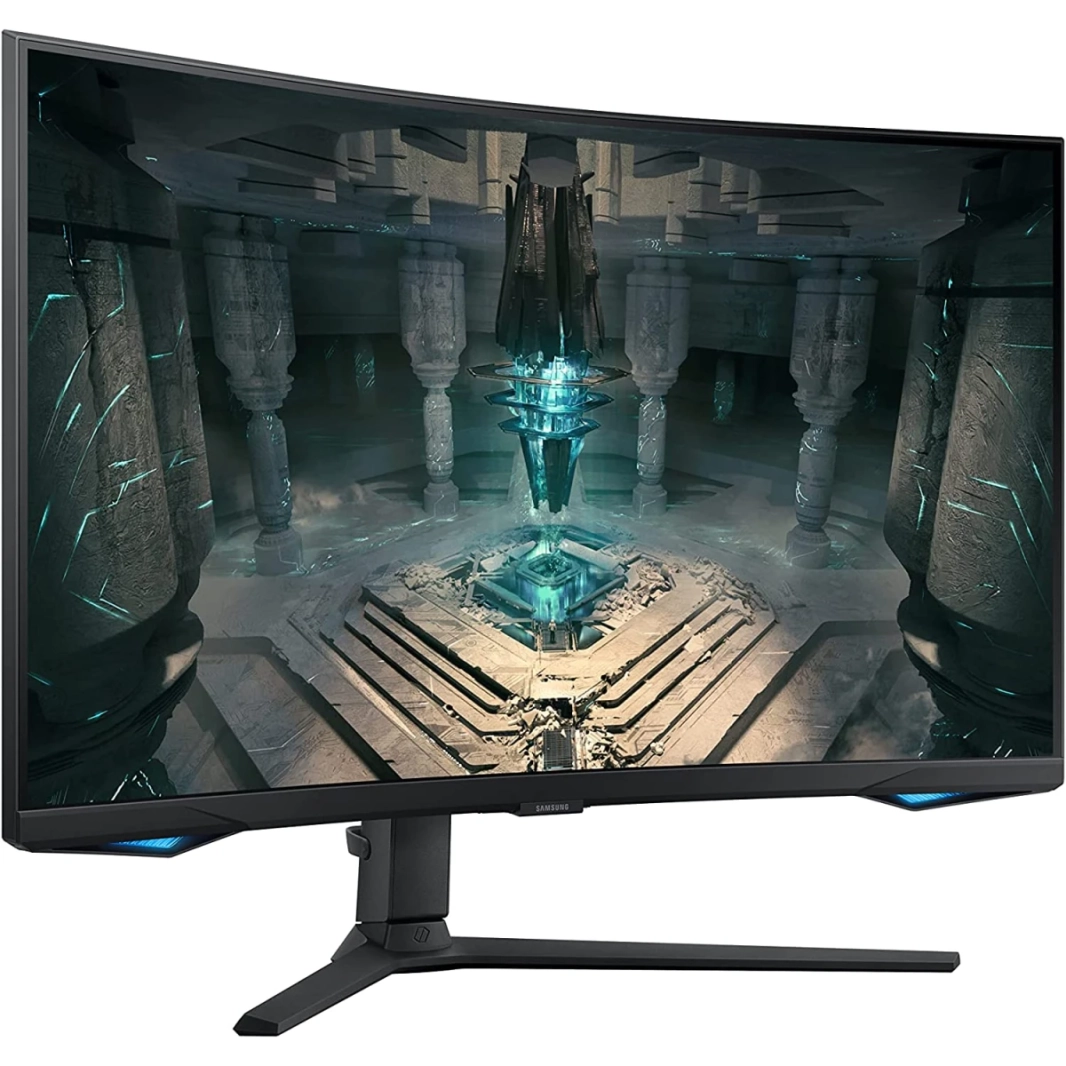 Samsung Odyssey G6 (BG650) Smart 32 "2K Curved 1000R 240Hz 1MS HDR 600 AMD Freesync HDMI 2.1 W/ قابل للتعديل ومكبرات الصوت
