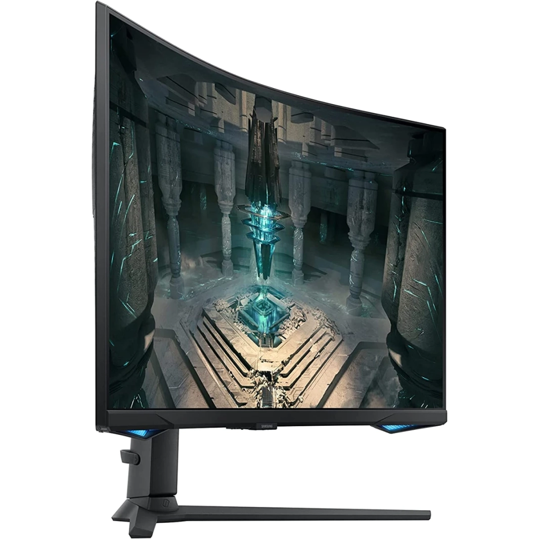 Samsung Odyssey G6 (BG650) Smart 32 "2K Curved 1000R 240Hz 1MS HDR 600 AMD Freesync HDMI 2.1 W/ قابل للتعديل ومكبرات الصوت