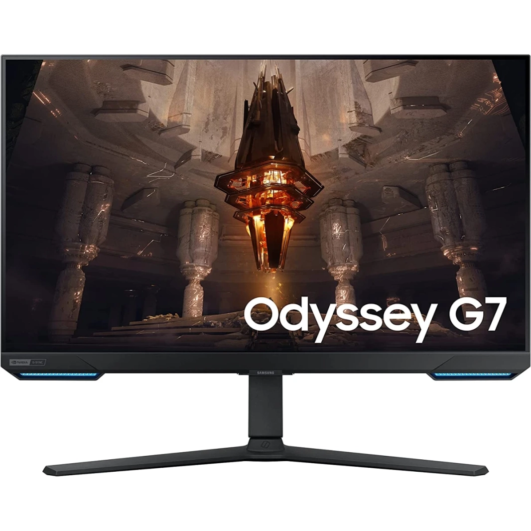 SAMSUNG Odyssey G7 (BG702) SMART 32" 4K IPS 144hz 1MS HDR 400 G-Sync Compatible HDMI 2.1 w/ Adjustable Stand & Speakers