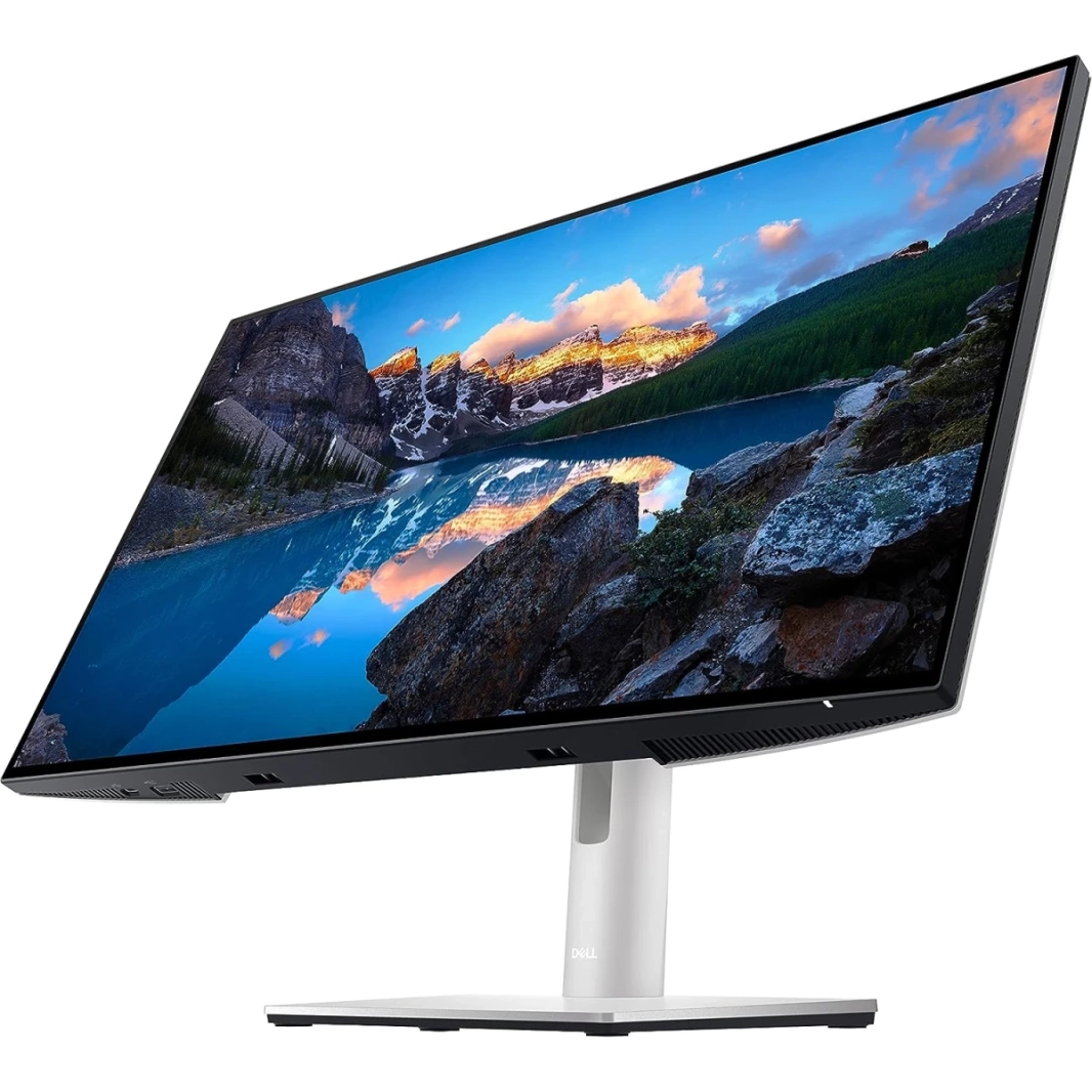 Dell Ultrasharp U2422H 24 "IPS Full HD ألوان رائعة وتحسين راحة العين مع Comfortview Plus - Silver