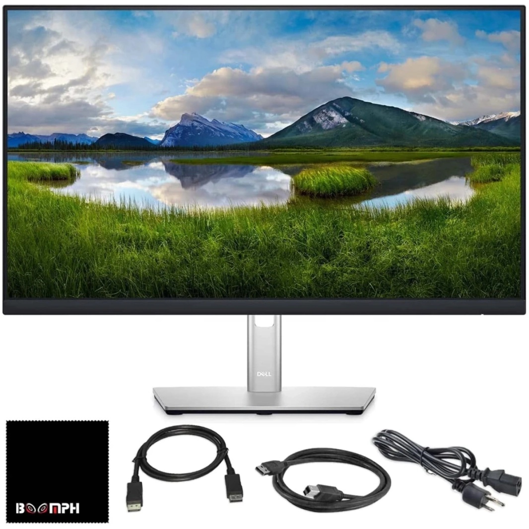 Dell P2722H 27 "IPS Full HD Profession Stand Monitor ، DP & HDMI & VGA & USB Hub
