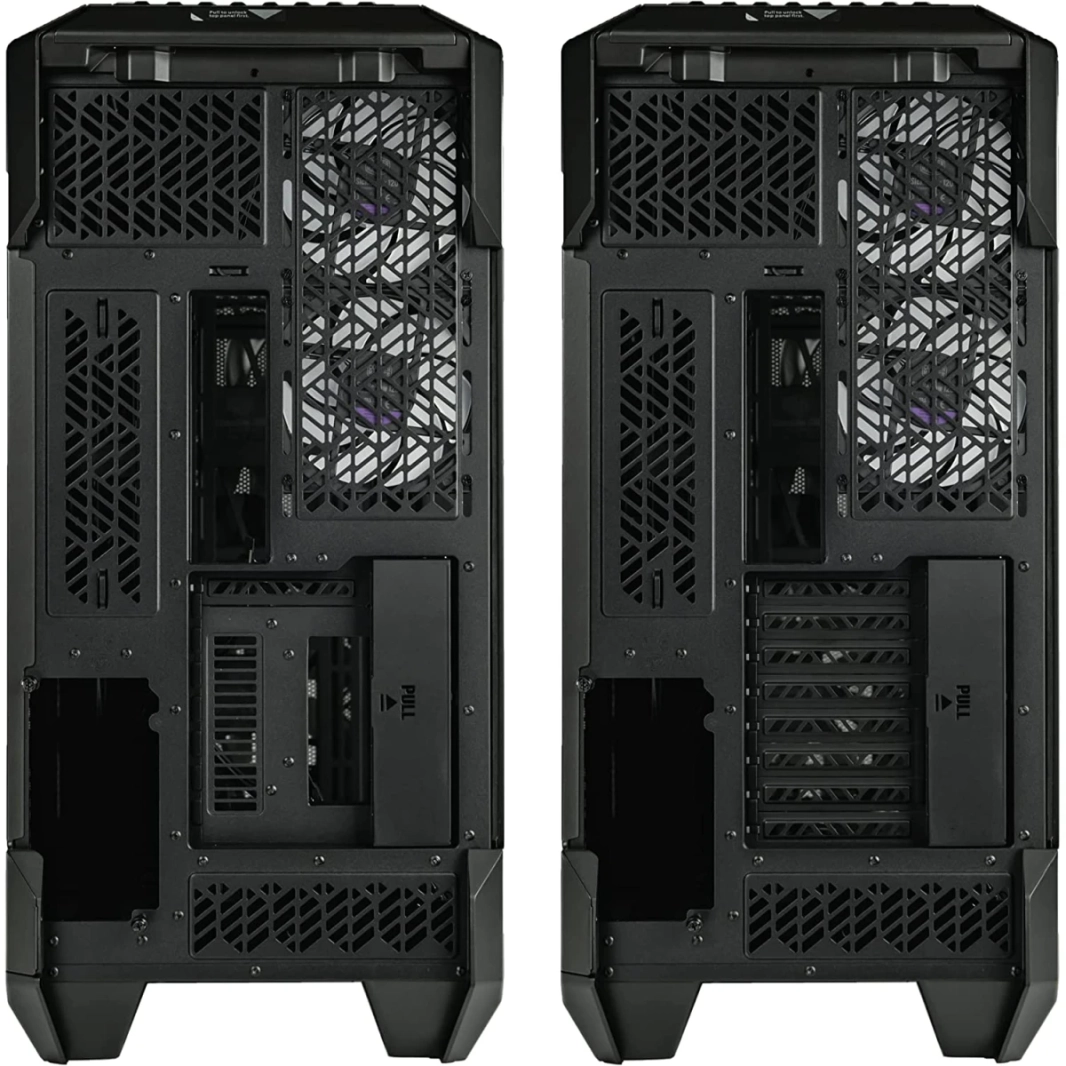 Cooler Master HAF 700 EVO E-ATX IRIS LCD LCD Trashable TG Front Panel Fans Argb