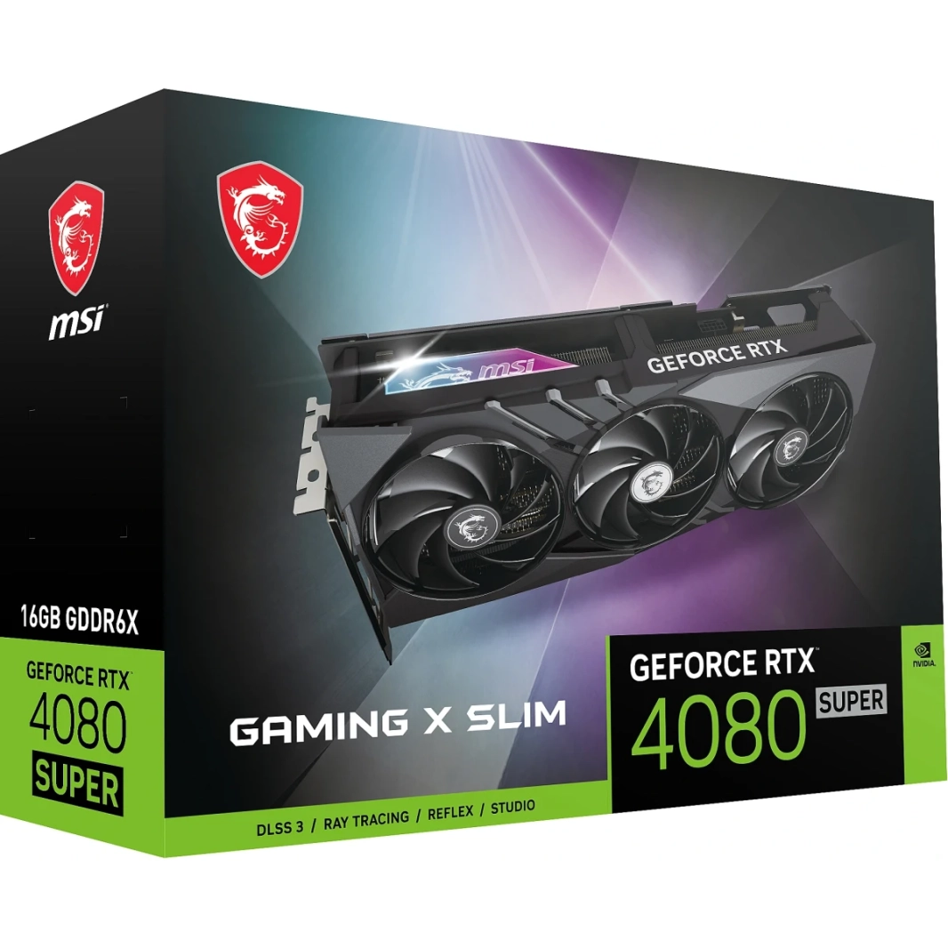 MSI Geforce RTX 4080 Super 16G Gaming X Slim 16GB GDDR6X GRASTS