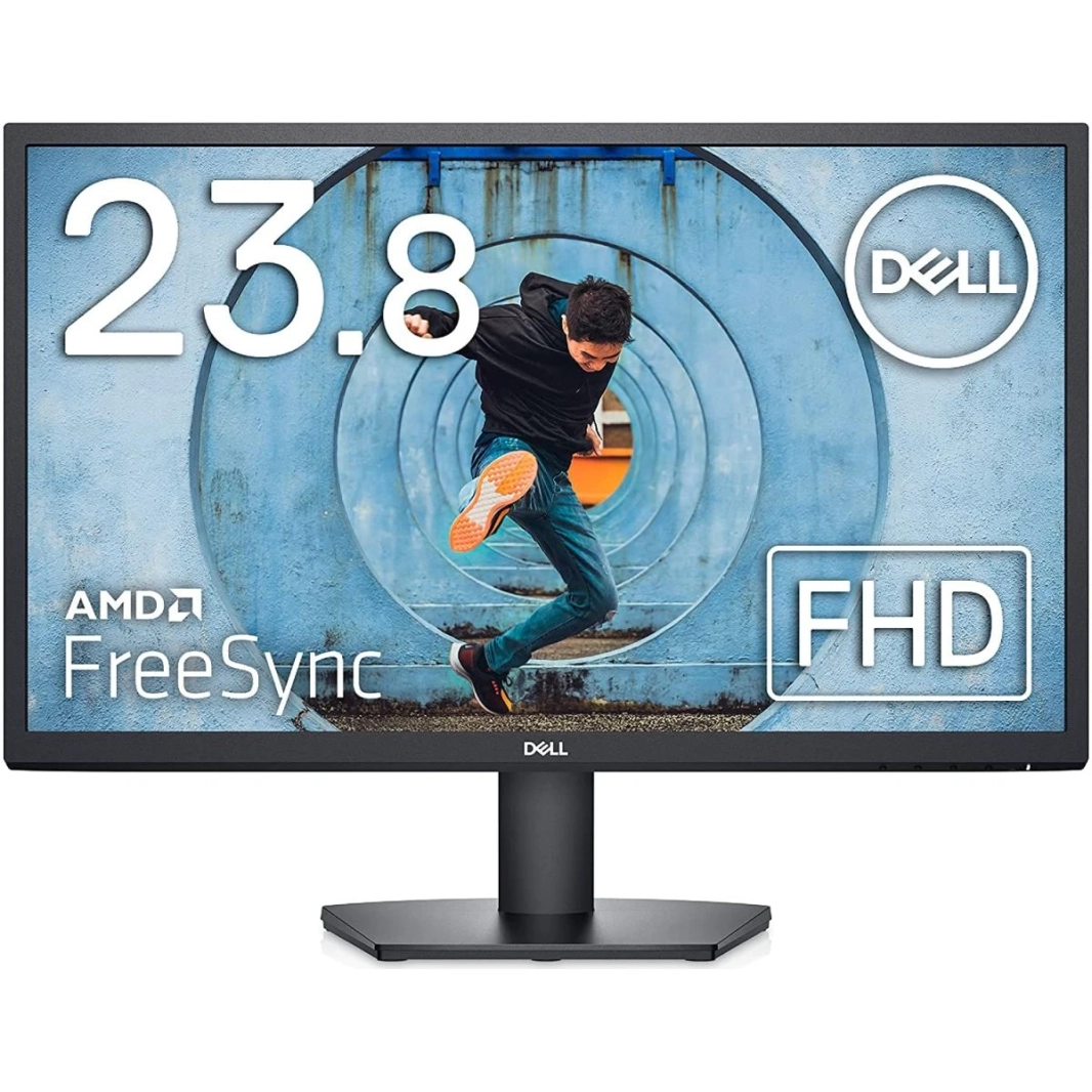 Dell SE2422H 24 "Full HD 75Hz AMD FreeSync HDMI & VGA واجهة ، أسود