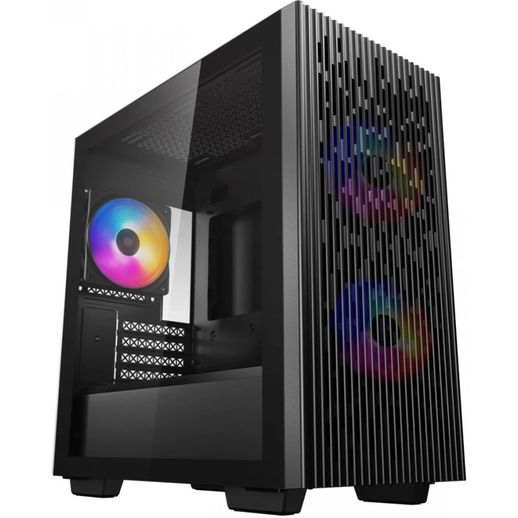 DeepCool Matrexx 40 3fs حالة Micro -ATX Micro -ATX - أسود