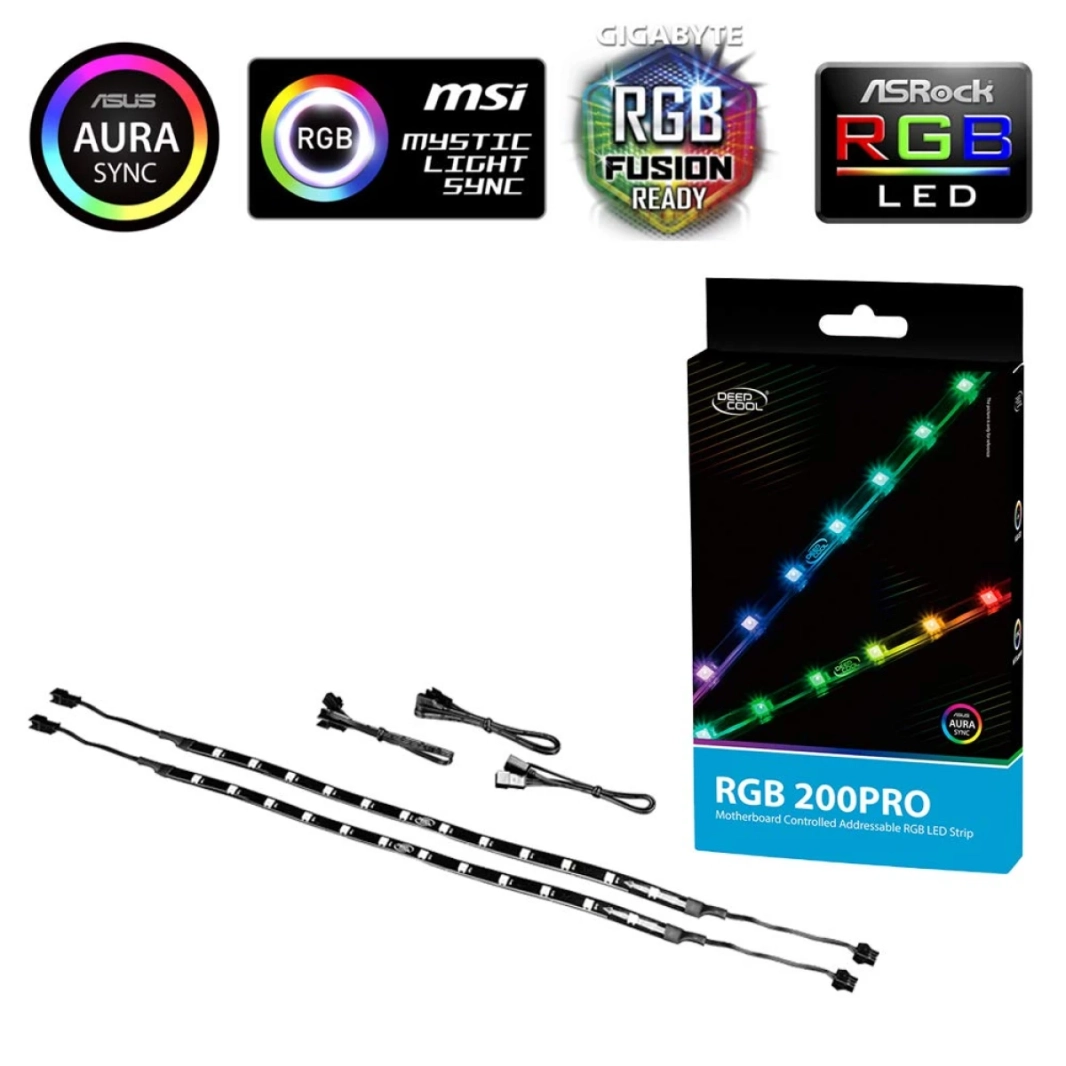 ICN.com : DeepCool RGB 200 Pro Color Adqualpable LED Strip Strip ...