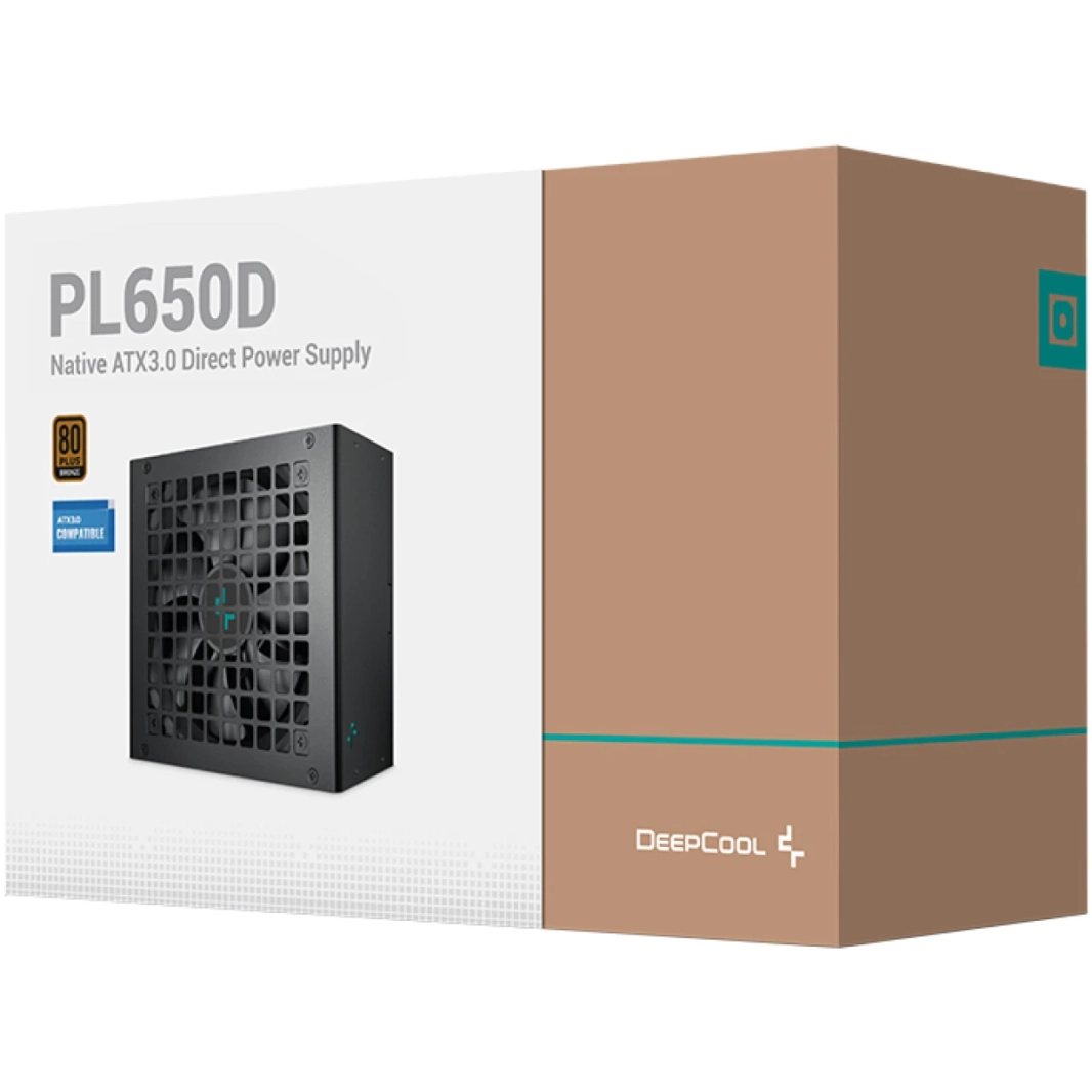 DeepCool PL650D 80 Plus Bronze 650W ATX12V V3