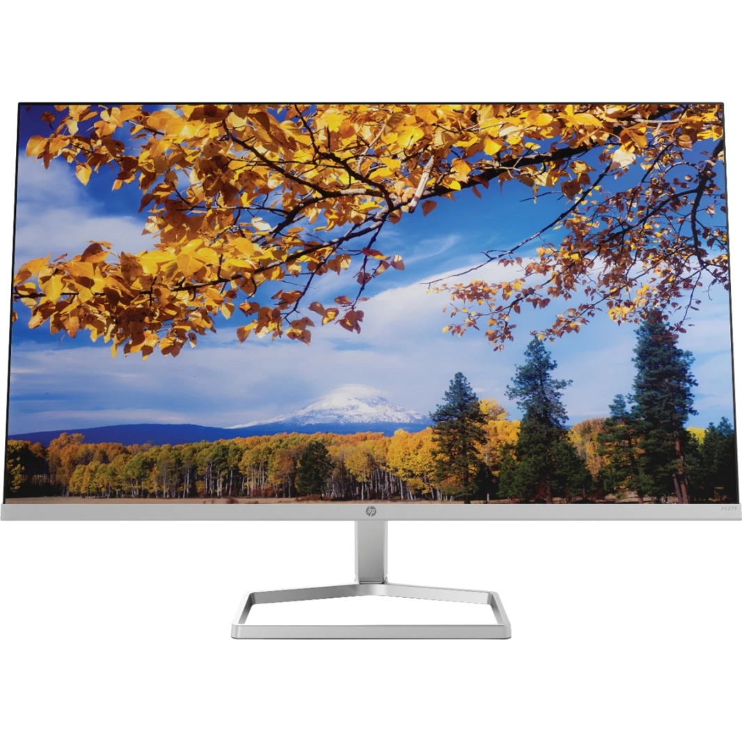 HP M27f Ultraslim 27 "Full HD 75Hz 300nits Blue Light Filter Anti Glare Adplicker Free 2x HDMI & VGA - Silver & Black