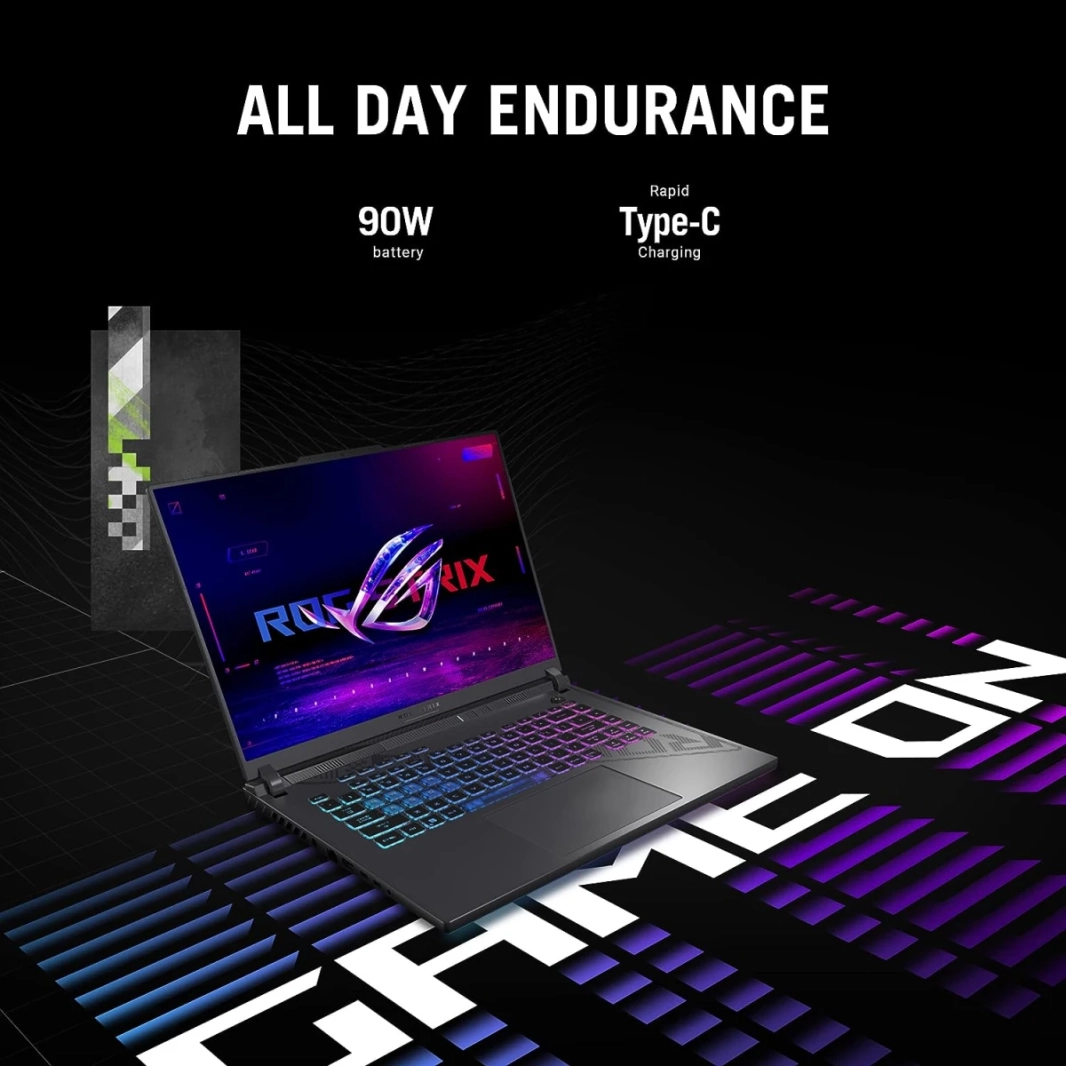ASUS ROG Strix G16 (2023) G614JV NEW 13GEN Intel Core I7 13650HX 14 CORES W/ RTX 4060 8GB DDR6 & 16 "