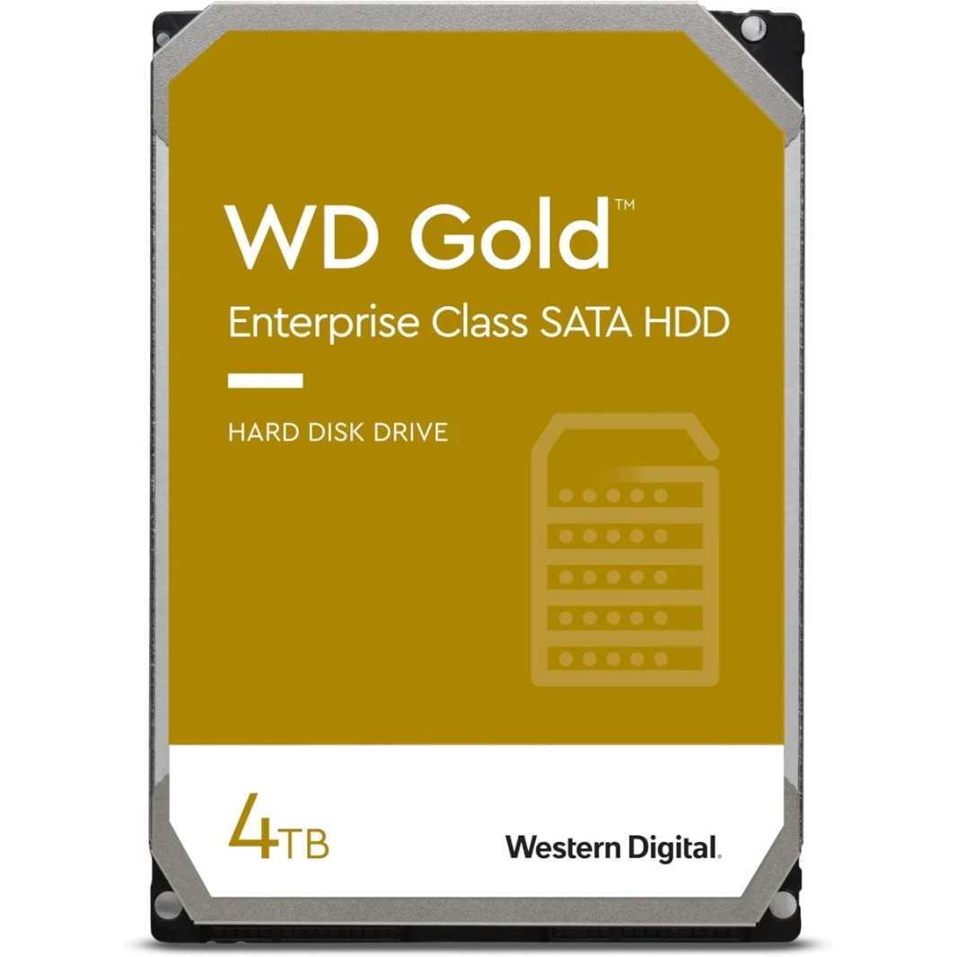 Western Digital 4TB WD Gold Enterprise Class HDD 7200 RPM Class 256 MB Cache 3.5 "