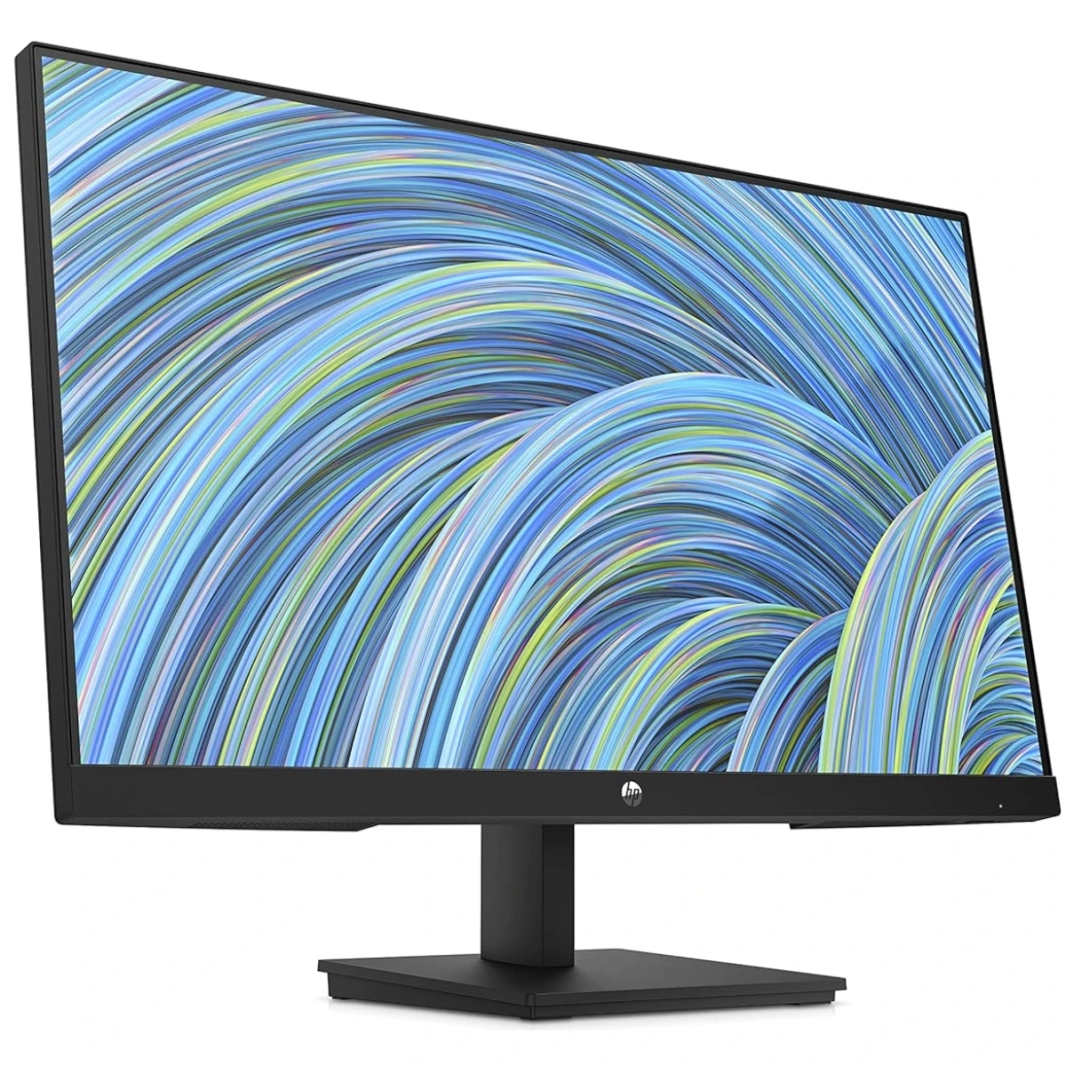 HP P24v G5 24'' Full HD 75Hz Anti-Glare VESA Mounting Low Blue Light VGA & HDMI Interface - Black