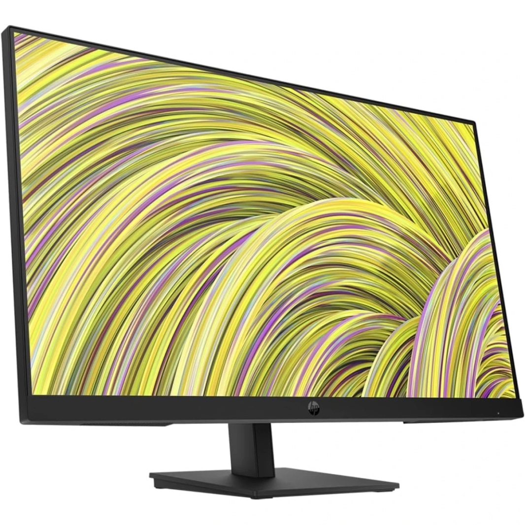 HP P27H G5 27 '' IPS Full HD 75Hz Anti -Glare Low Blue Light Display Port & HDMI & VGA واجهة مع ارتفاع ومكبرات الصوت - أسود - أسود