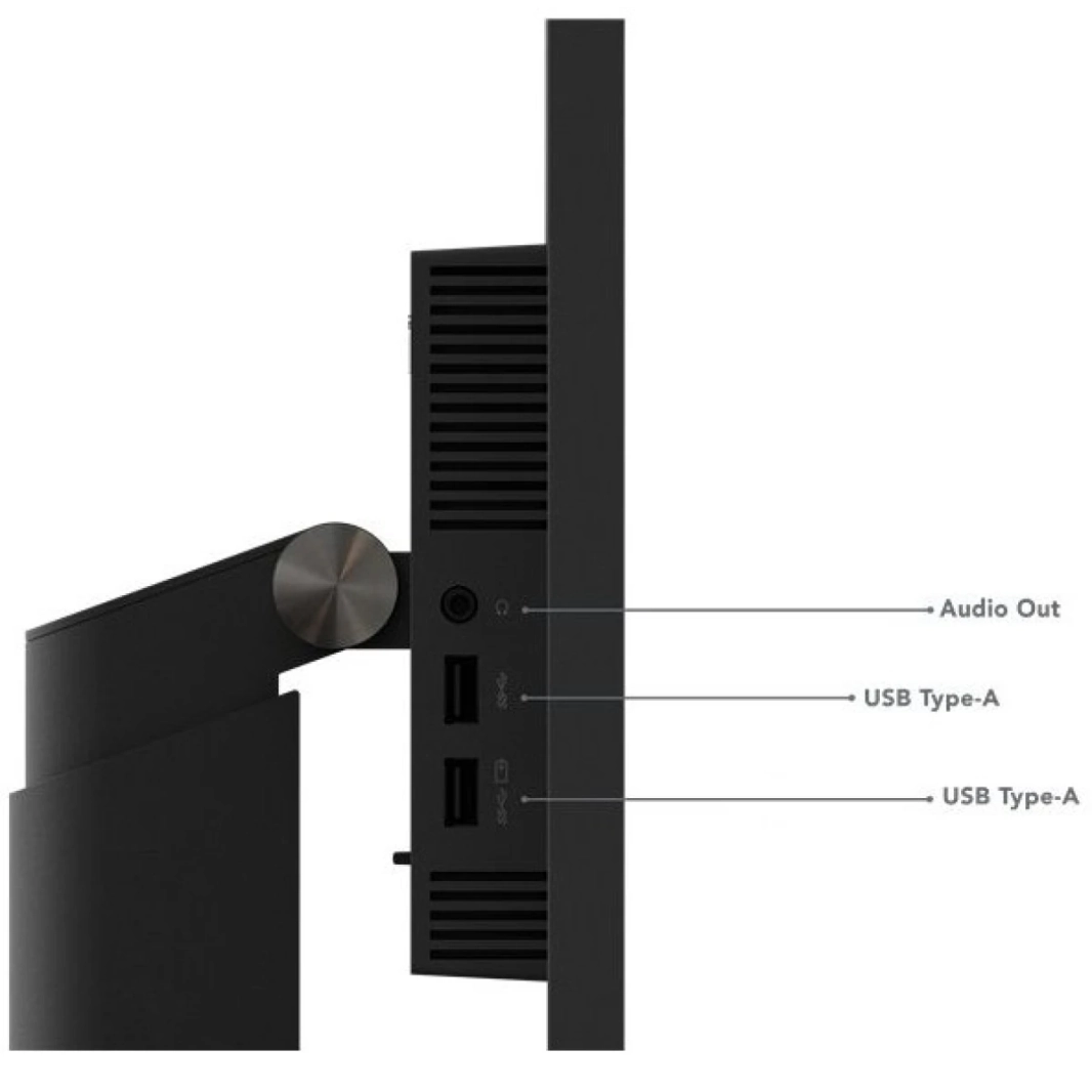 Lenovo ThinkVision T24m-29 24" IPS Full HD Adjustable Stand w/ USB Docking Station & Speakers - Black
