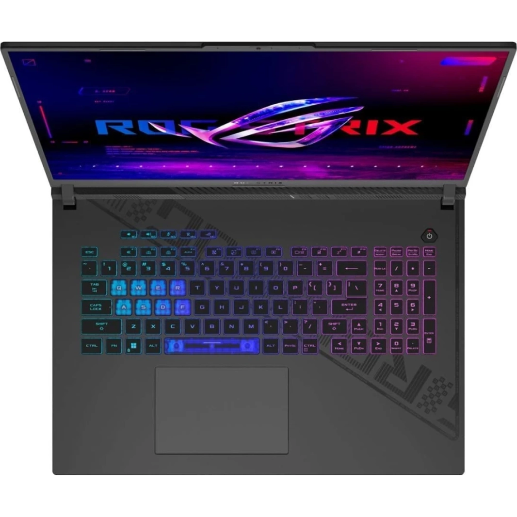 ASUS ROG Strix G18 (2024) G814JVR NEW 14GEN Intel Core I9 14900HX 24 CORES W/ NVIDIA RTX 4060 8GB DDR6 & 18 "2.5K IPS 240Hz - عرض - رمادي.