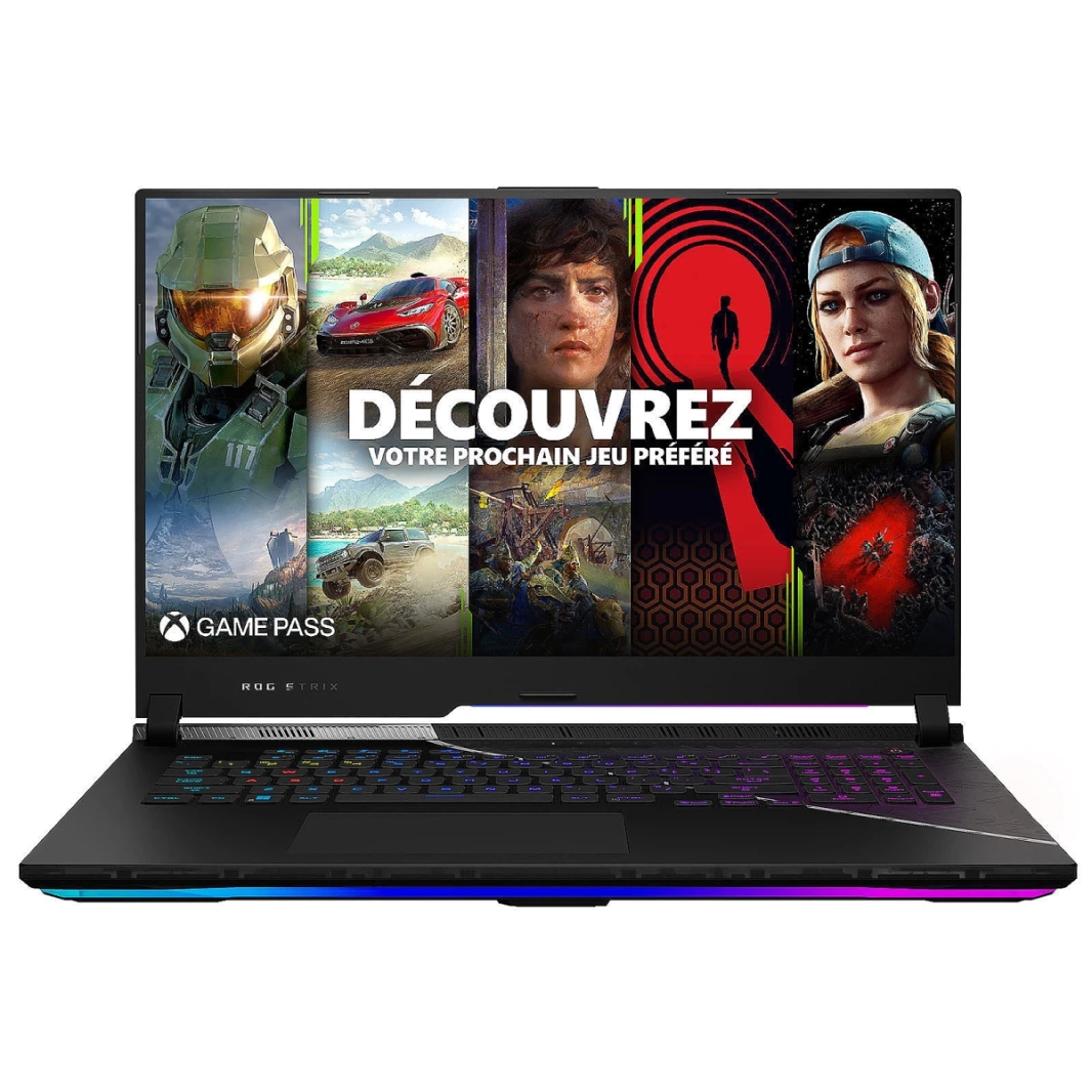 Asus Rog Strix Scar 17 X3D (2023) G733Pyv New 7Gen AMD RYZEN ™ 9 7945HX3D 16 CORES W/ RTX 4090 16GB DDR6 & 18 "