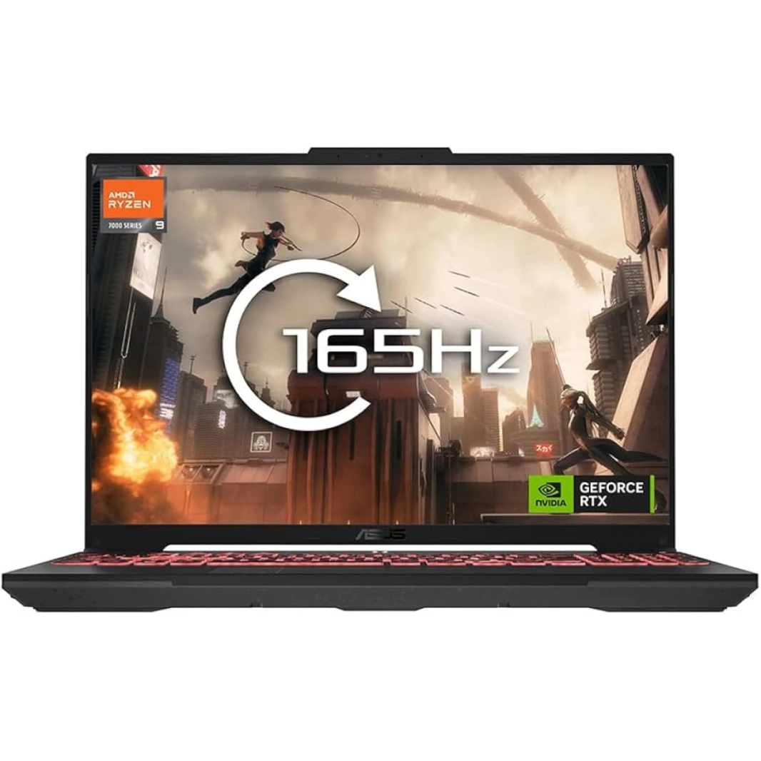 ASUS TUF A16 Gaming (2024) FA607PI NEW 7GEN AMD RYZEN 9 7845HX 12 CORES W/ NVIDIA RTX 4070 8GB & IPS 165Hz Display