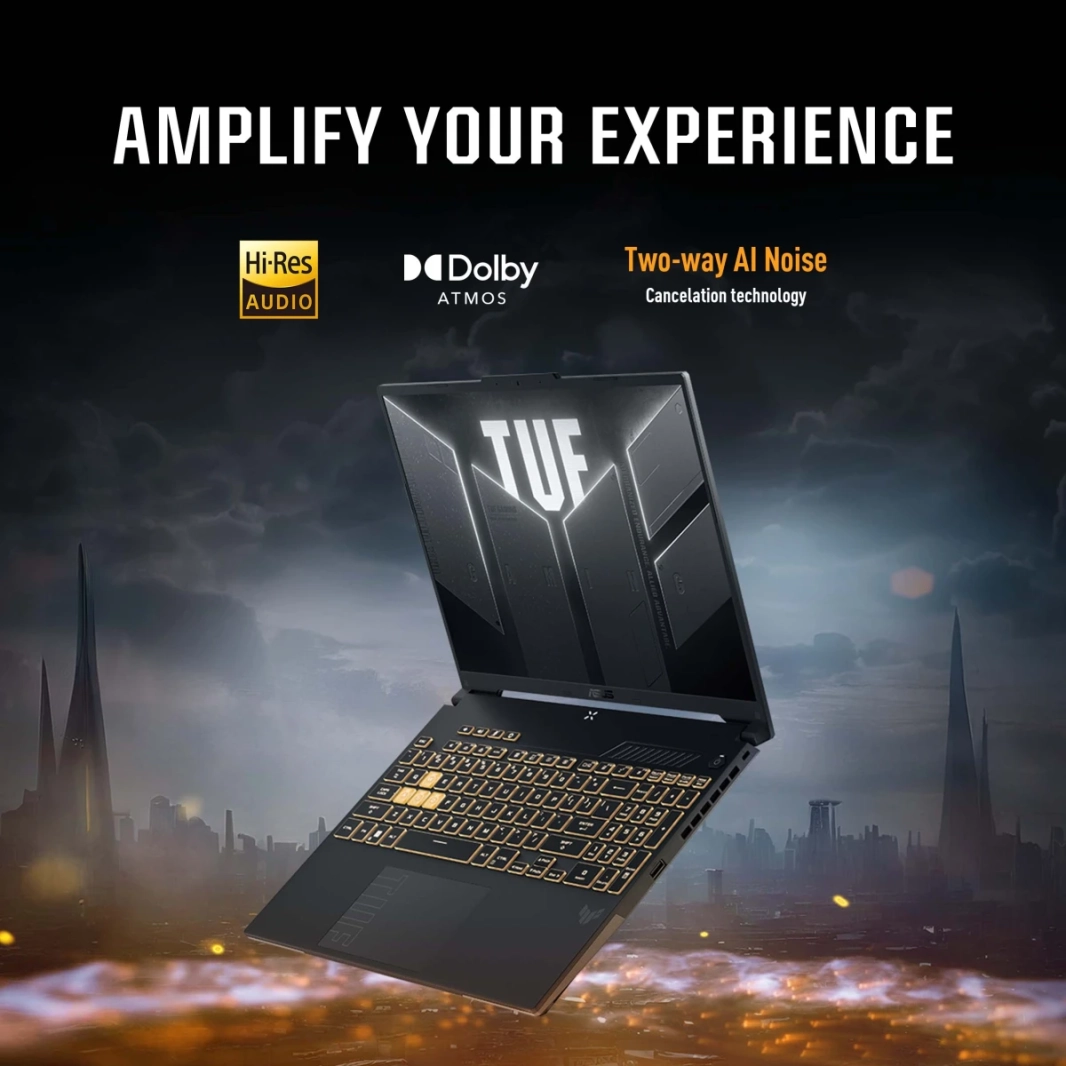 ASUS TUF A16 Gaming (2024) FA607PV NEW 7Gen AMD Ryzen 9 7845HX 12-Cores w/ Nvidia RTX 4060 8GB & IPS 165Hz Display
