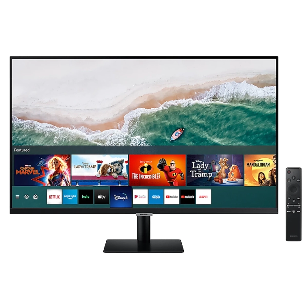 Samsung 32 "M5 Full HD Smart Monitor W/ مكبرات الصوت عن بعد 1 مليار تطبيقات تلفزيون ذكي Samsung TV Plus & Dex