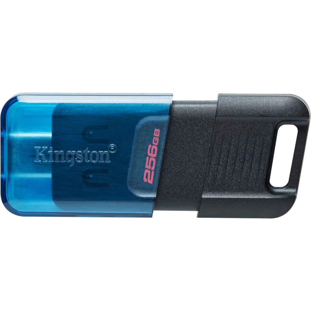 Kingston DataTraveler 80 M 256GB USB-C Flash Drive USB 3.2 Gen 1 حتى 200 ميجابايت/ثانية