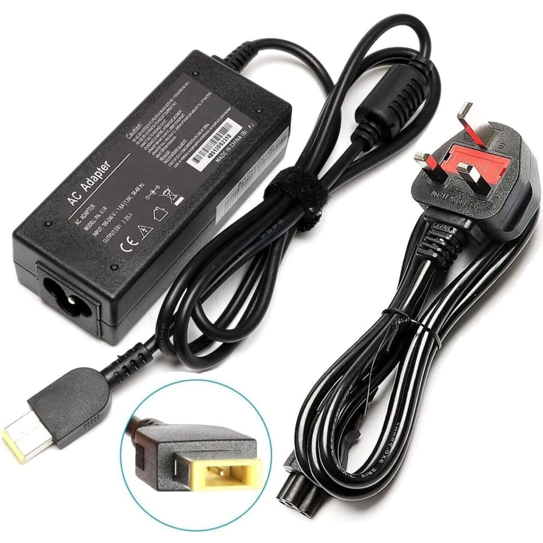 Lenovo ThinkPad 65W AC Adapter (slim tip) - Black