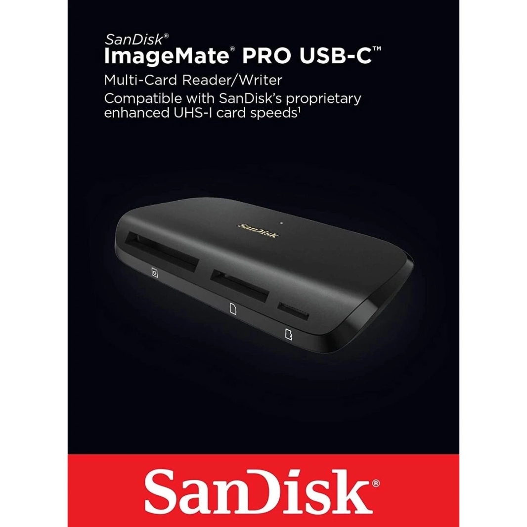 Sandisk SDDR-A631 SPEARMETS® PRO USB-C تصل إلى 312 ميغابايت/ثانية للعب للكمبيوتر الشخصي و MAC