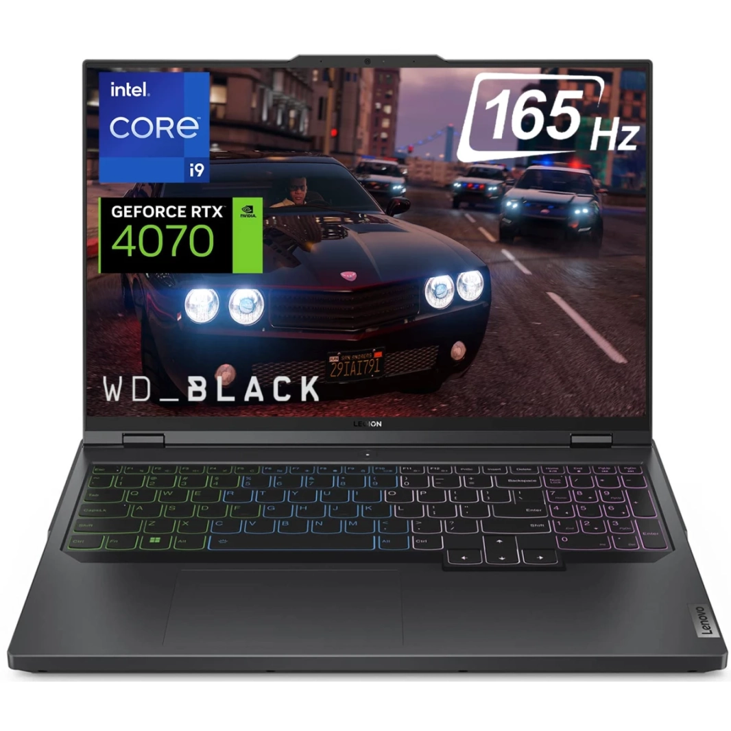 Lenovo NEW Legion Pro 5 (2023) 13Gen Intel Core i7 13700HX 16-Cores w/ RTX 4070 8GB & 2.5K 165Hz Display - Onyx Grey