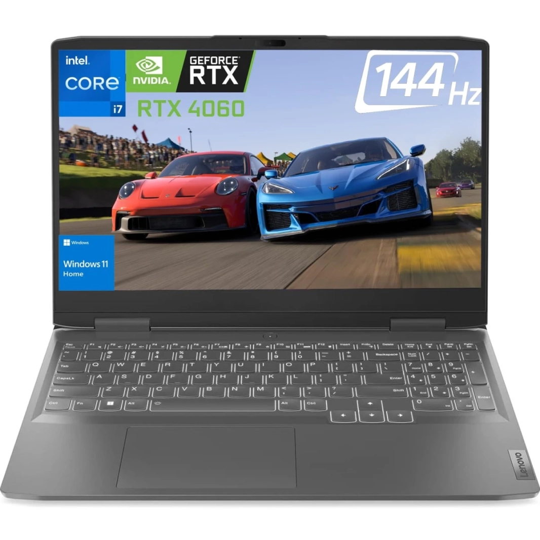 Lenovo New LOQ Gaming (2023) 13Gen Intel Core I7 14 -Cores W/ AI Engine+ LA1 Chip Nvidia & RTX 4060 8GB & IPS 144Hz Display - Storm Gray