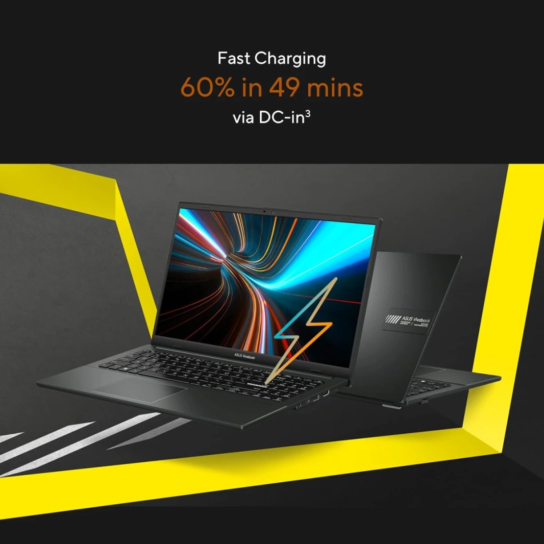 ASUS Vivobook 15 E1504FA (2023) NEW 5GEN AMD RYZEN 5 4 CORES LIGHT & SUMPACT W/ FASTRIC و DDR5 MEMIME