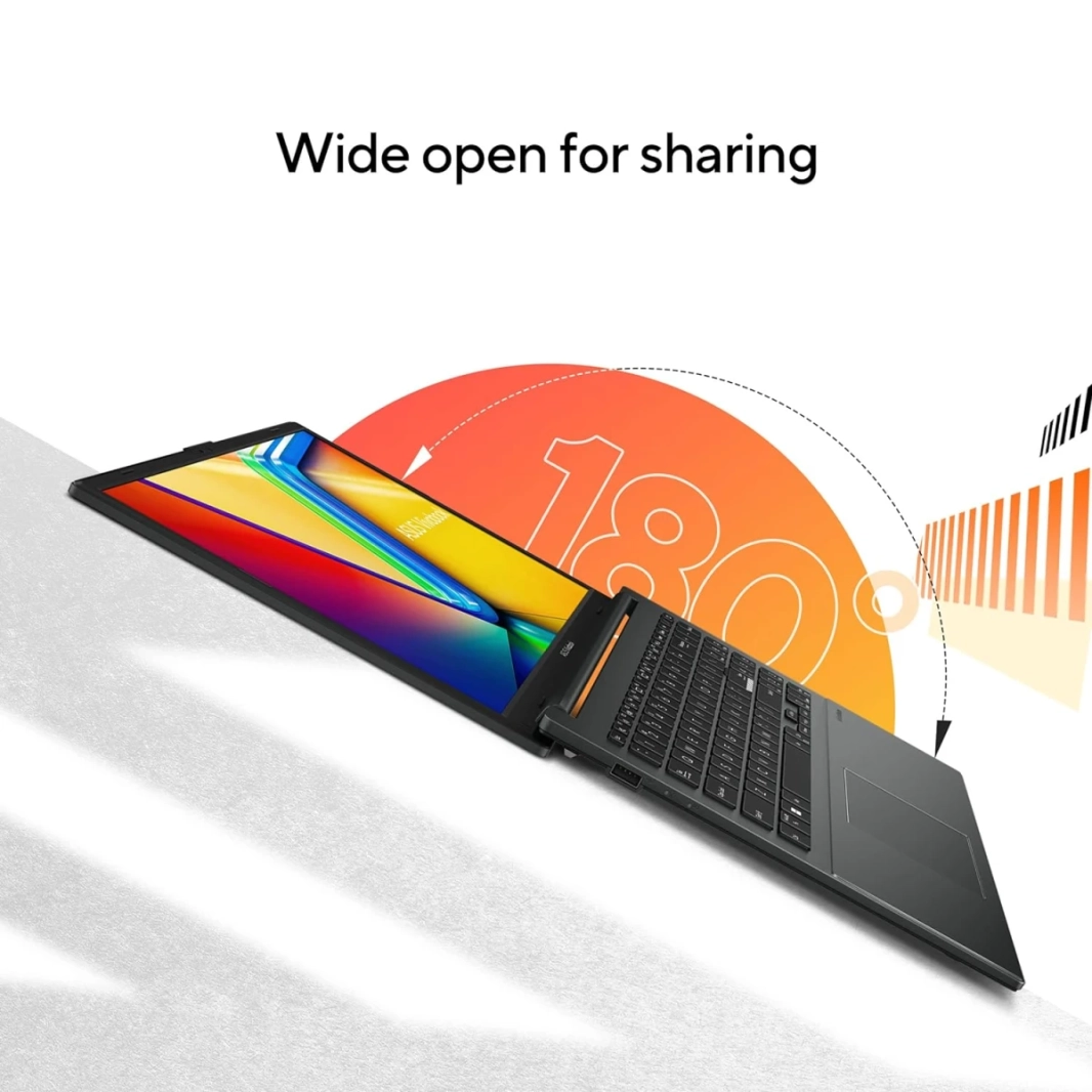 ASUS Vivobook 15 E1504FA (2023) NEW 5GEN AMD RYZEN 5 4 CORES LIGHT & SUMPACT W/ FASTRIC و DDR5 MEMIME