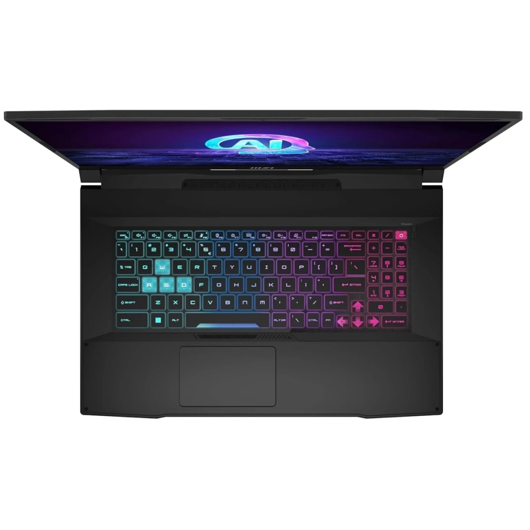MSI Katana A17 AI (2024) NEW 8Gen AMD Ryzen™ 9 8945HS 8-Cores AI-Enabled Experiences w/ Nvidia RTX 4070 8GB DDR6 & 144Hz Display - Black