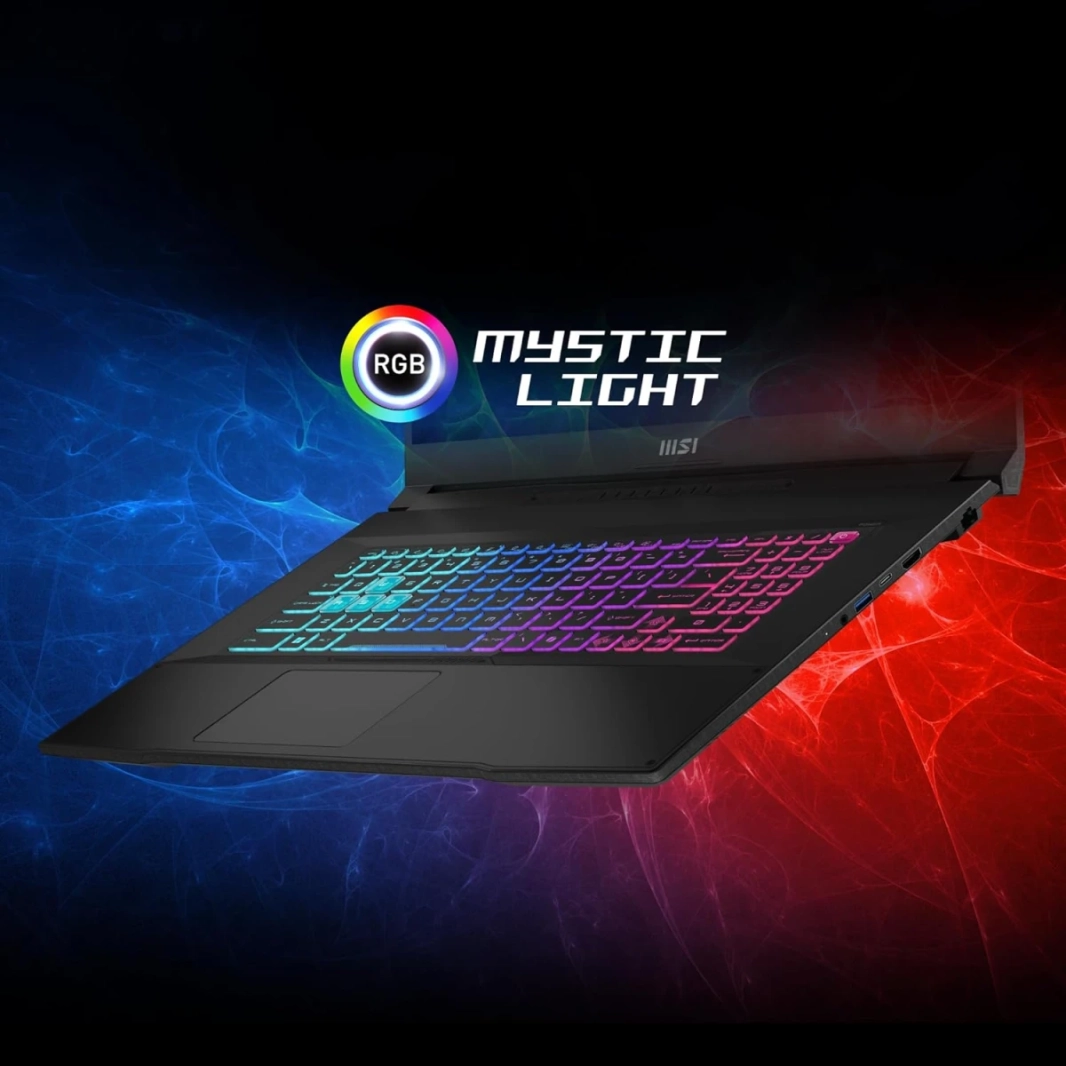 MSI Katana A17 AI (2024) NEW 8Gen AMD Ryzen™ 9 8945HS 8-Cores AI-Enabled Experiences w/ Nvidia RTX 4070 8GB DDR6 & 144Hz Display - Black