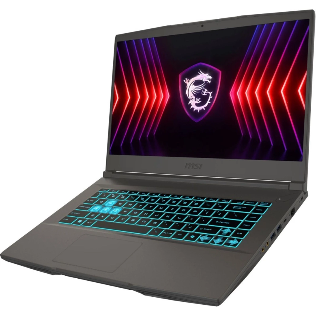 MSI Thin B13uc Gaming (2023) 13Gen Intel Core I7 10 -Cores W/ Nvidia RTX 3050 4GB و 144Hz (مخصص) - رمادي
