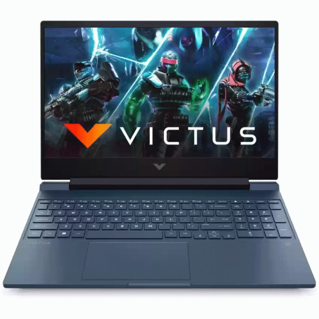 Victus by HP (2023) 15-fa1051ne NEW 13Gen Intel Core i5 8-Cores w/ RTX 2050 4GB & 144Hz Display (Customized) - Performance Blue