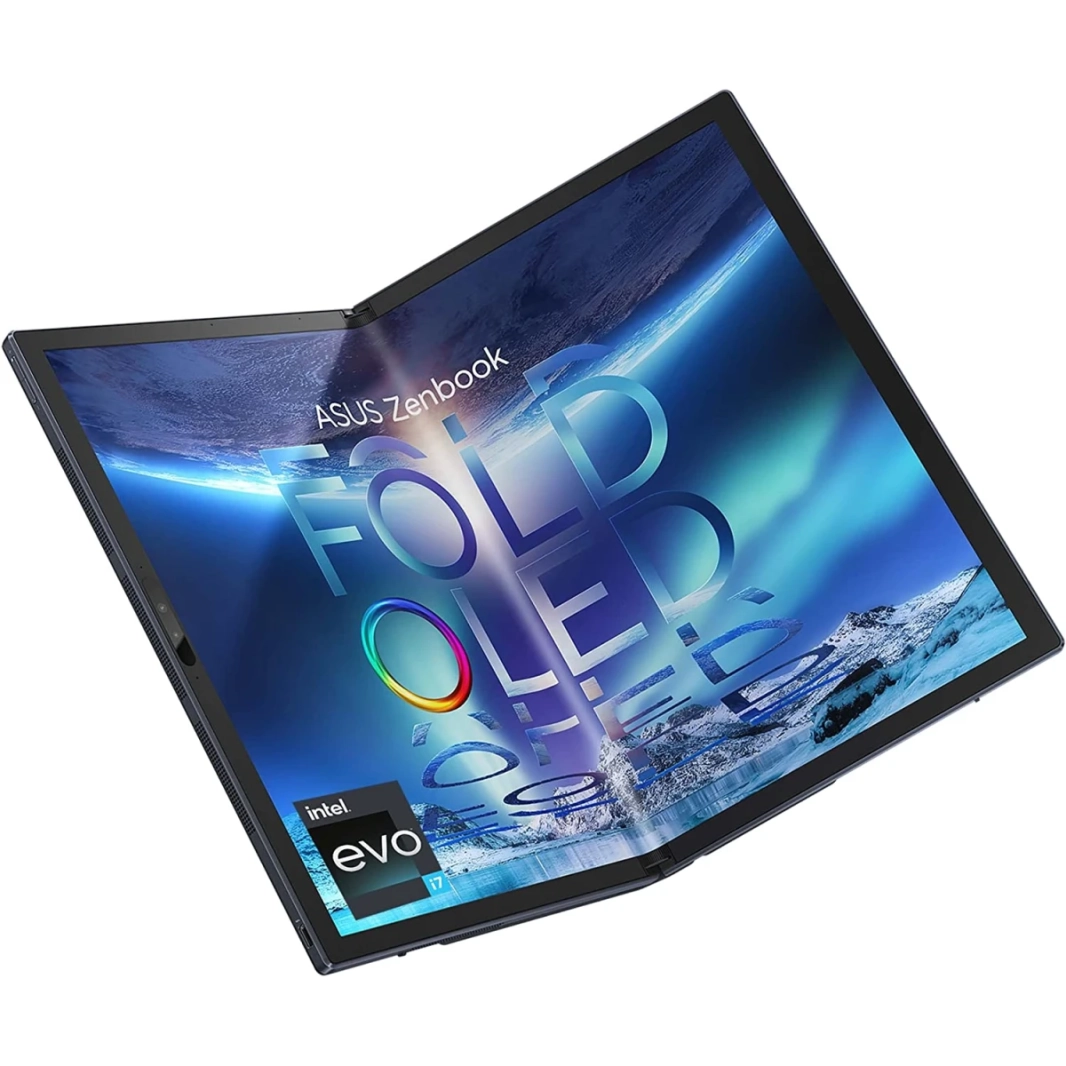 Asus Zenbook 17 Fold OLED UX9702AA NEW 12th Gen Intel Core i7 10 cores w/ 2K OLED TOUCH DISLAY TRUE Black Display