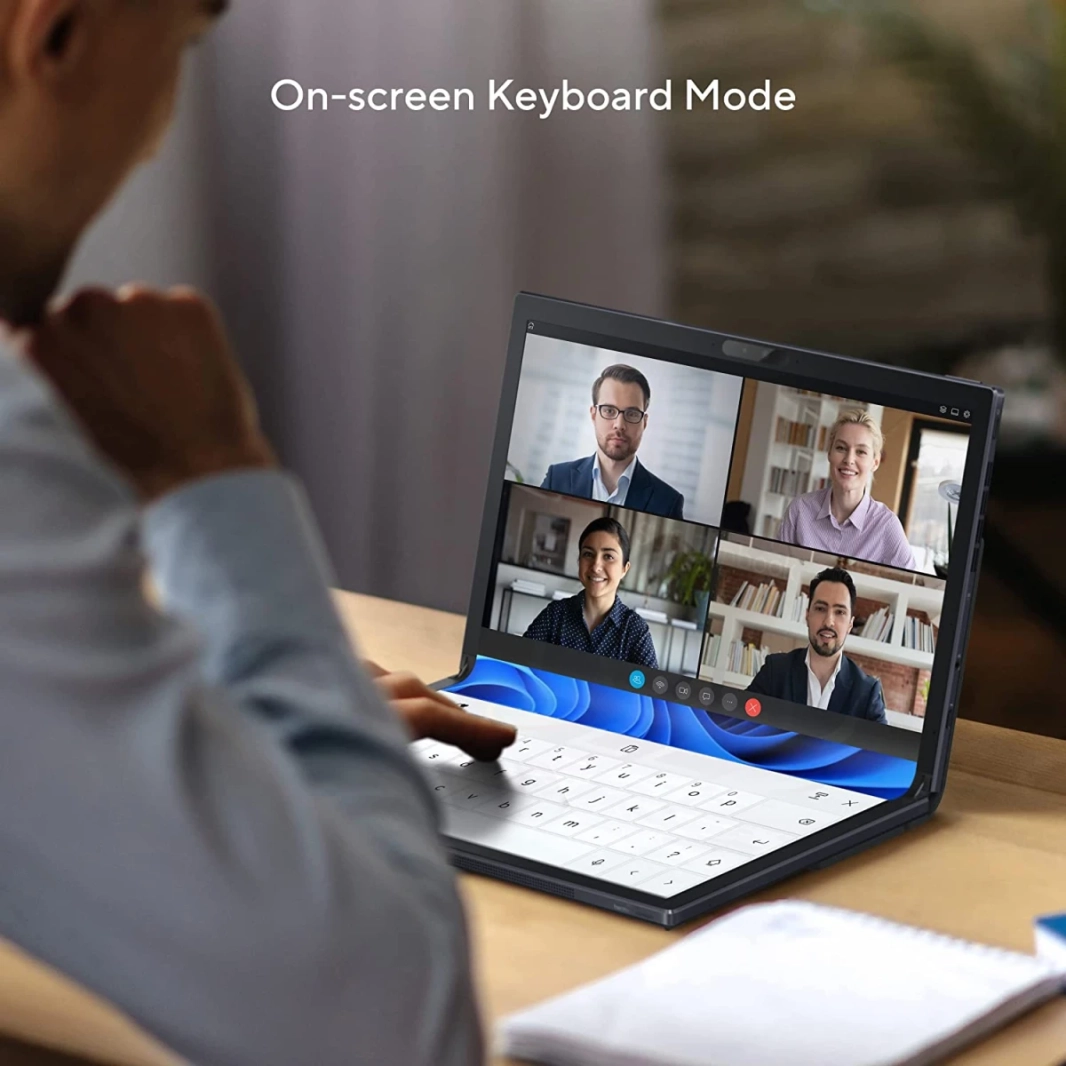 Asus Zenbook 17 Fold OLED UX9702AA NEW 12th Gen Intel Core i7 10 cores w/ 2K OLED TOUCH DISLAY TRUE Black Display